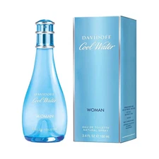 COOL WATER by Davidoff for Women's Fragrances EDT 3.3 / 3.4 oz New in Box