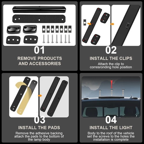 LED Pickup Truck Lights Waterproof Truck Lights All-weather Visibility - Picture 7 of 10