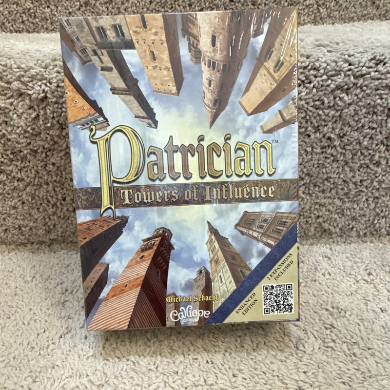 Calliope Games Patrician: Towers of Influence Enhanced +2 Exp 2P 10+ PATI01