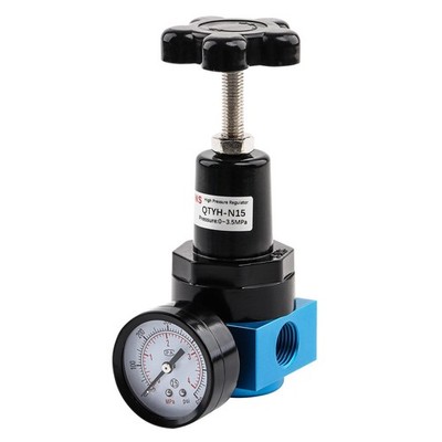 SNS Air Pressure Regulator Female Thread 1/2 NPT 0-500 PSI Adjustable, Bracke...