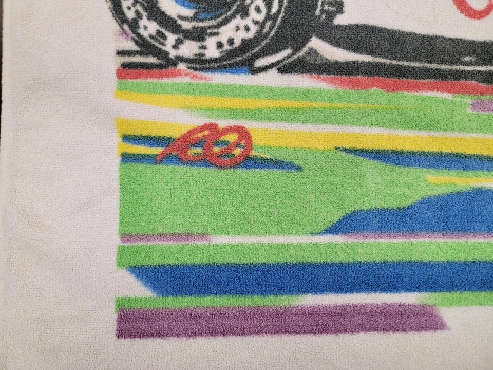 复古 F1 沙滩毛巾,威廉姆斯 FW14B,定制 — 第 4/4 张图片