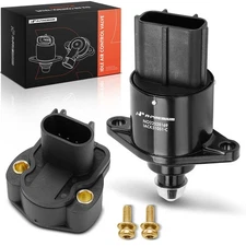 A-Premium 2x Idle Air Control Valve & Throttle Position Sensor for Jeep Dodge