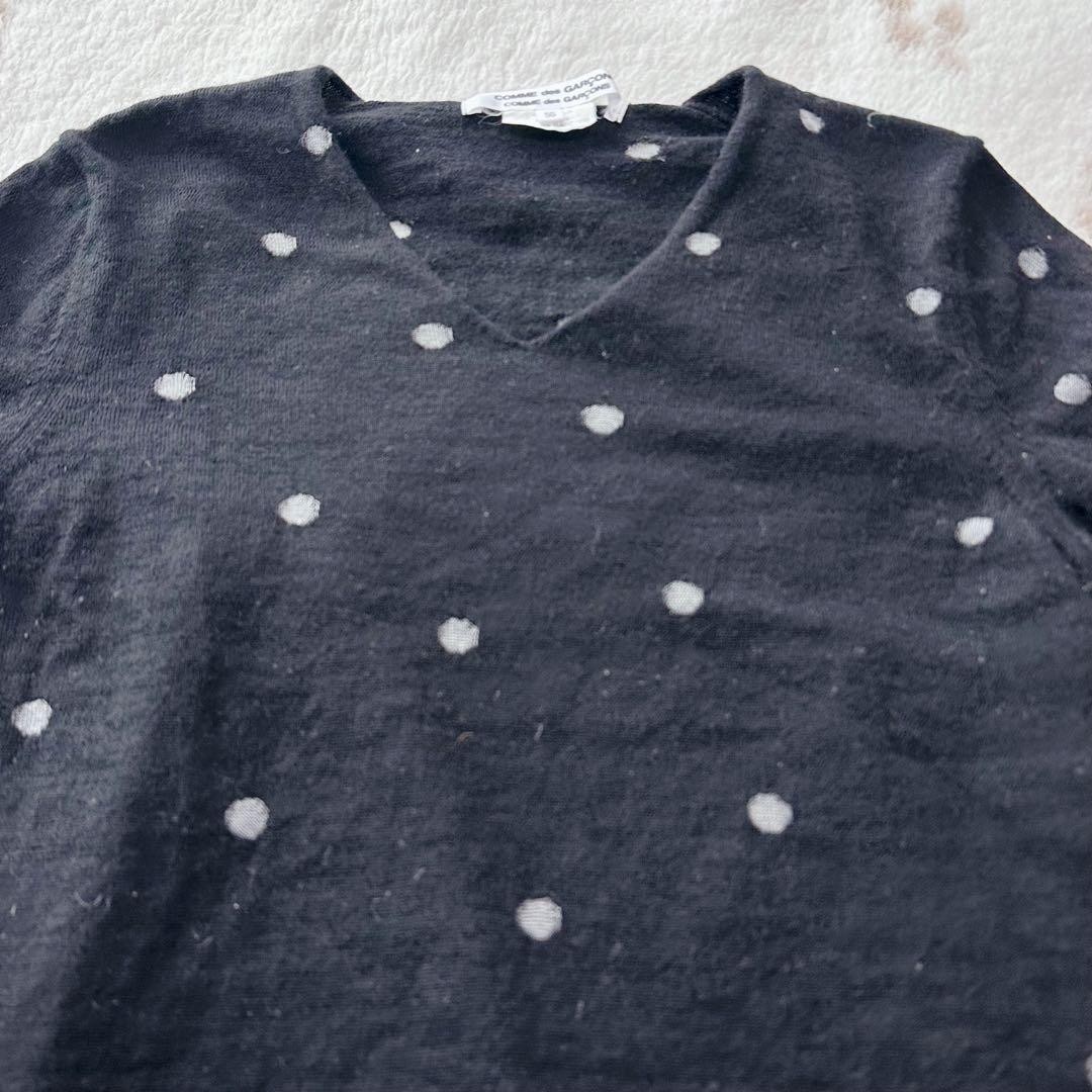 Comme Des Garcons Comcom Dot Pullover Knit Polka … - image 5