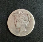 1922-S Peace Dollar 90% Silver American Coin