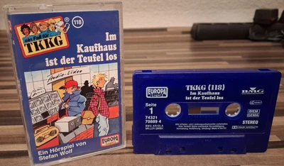 Ein Fall für TKKG Nr. 118 Im Kaufhaus ist der Teufel los Kassette MC - Bild 1 von 4