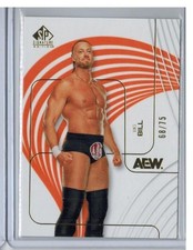 2025 UPPER DECK AEW SP SIGNATURE EDITION BIG BILL 68/75 ORANGE #9