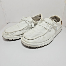 Hey Dude Wendy Women  s Shoes. Size 9 UK 7 EU 40 Chambray White.