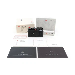 LEICA M6 TTL MILLENNIUM BLACK PAINT + BOX 10442 #5817