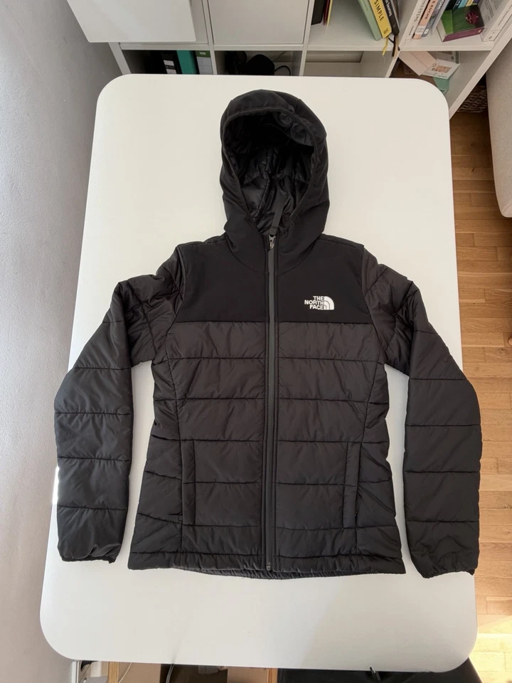 The North Face ThermoBall Jacket Black Women S Hooded Puffer TNF Winter Coat - Bild 1 von 4