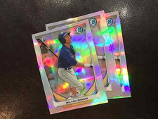 2014 Bowman Draft CDP84 Milton Ramos 4 count all chrome Refractor lot New York