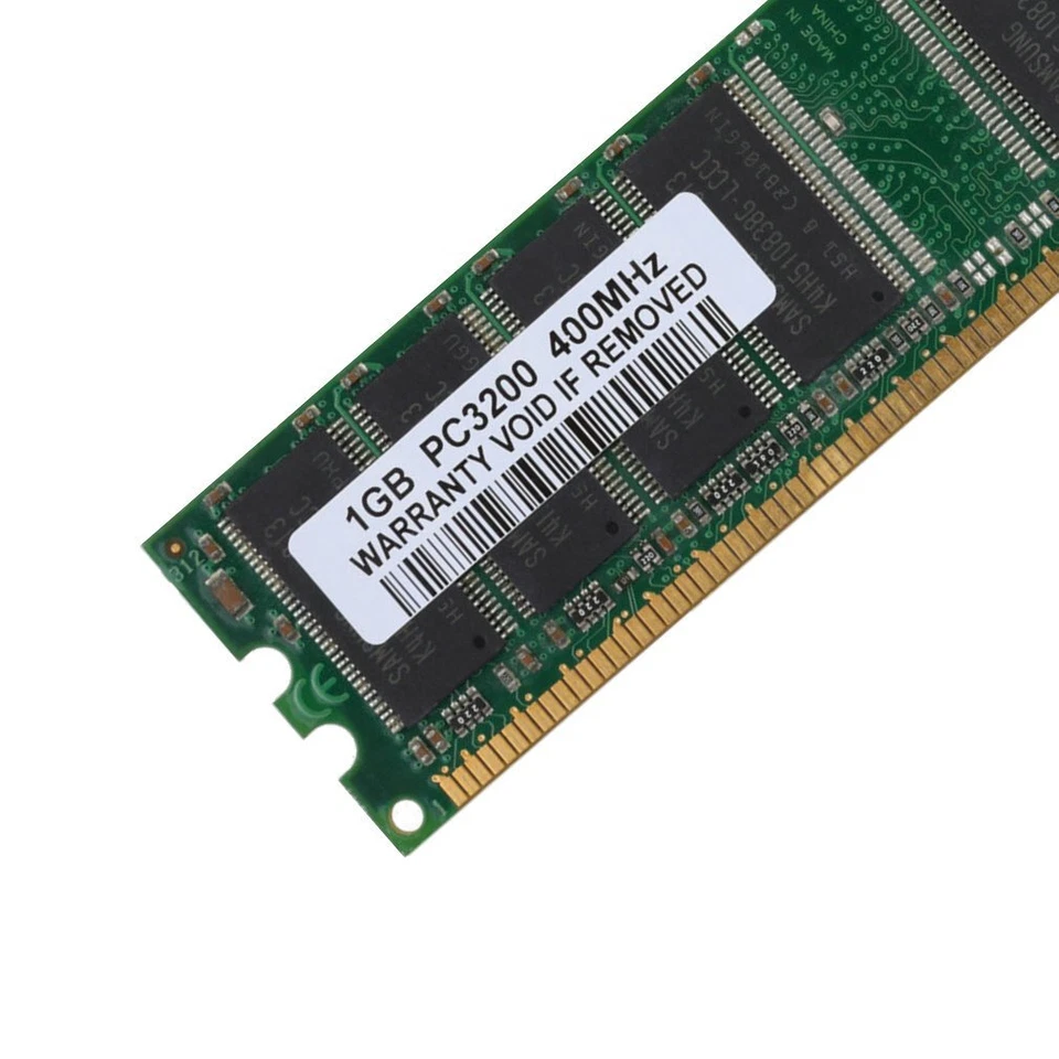 1GB DDR 400MHz PC-3200 184pin 2.5V DIMM intel Escritorio NON-ECC memoria RAM SP - Imagen 3 de 4