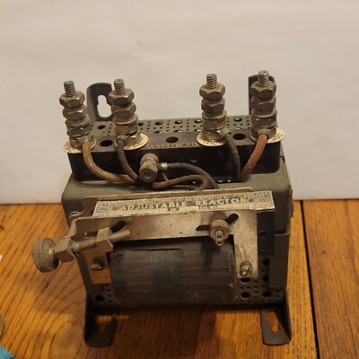 Vintage General Railway Signal GRS Vollwellengleichrichter & einstellbarer Reaktor 