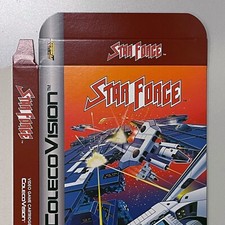 Star Force Unused Unfolded Box New Rare ColecoVision Coleco Team Pixelboy