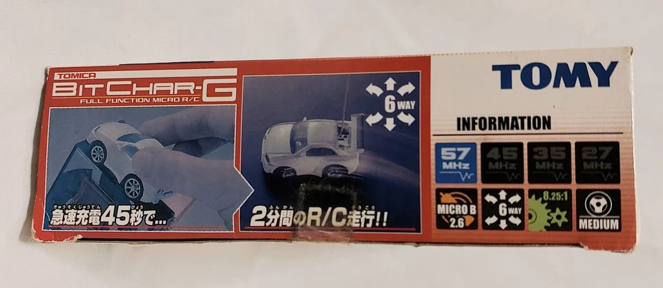 Coche de radiocontrol Xanavi Hiroto Tomica TOMY BIT CHAR-G Nissan GT-R 01 Gran Turismo Concept Foto 3 de 4