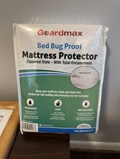 Guardmax Bed Bug Proof Mattress Protecter For Full Sized Bed. Waterproof.