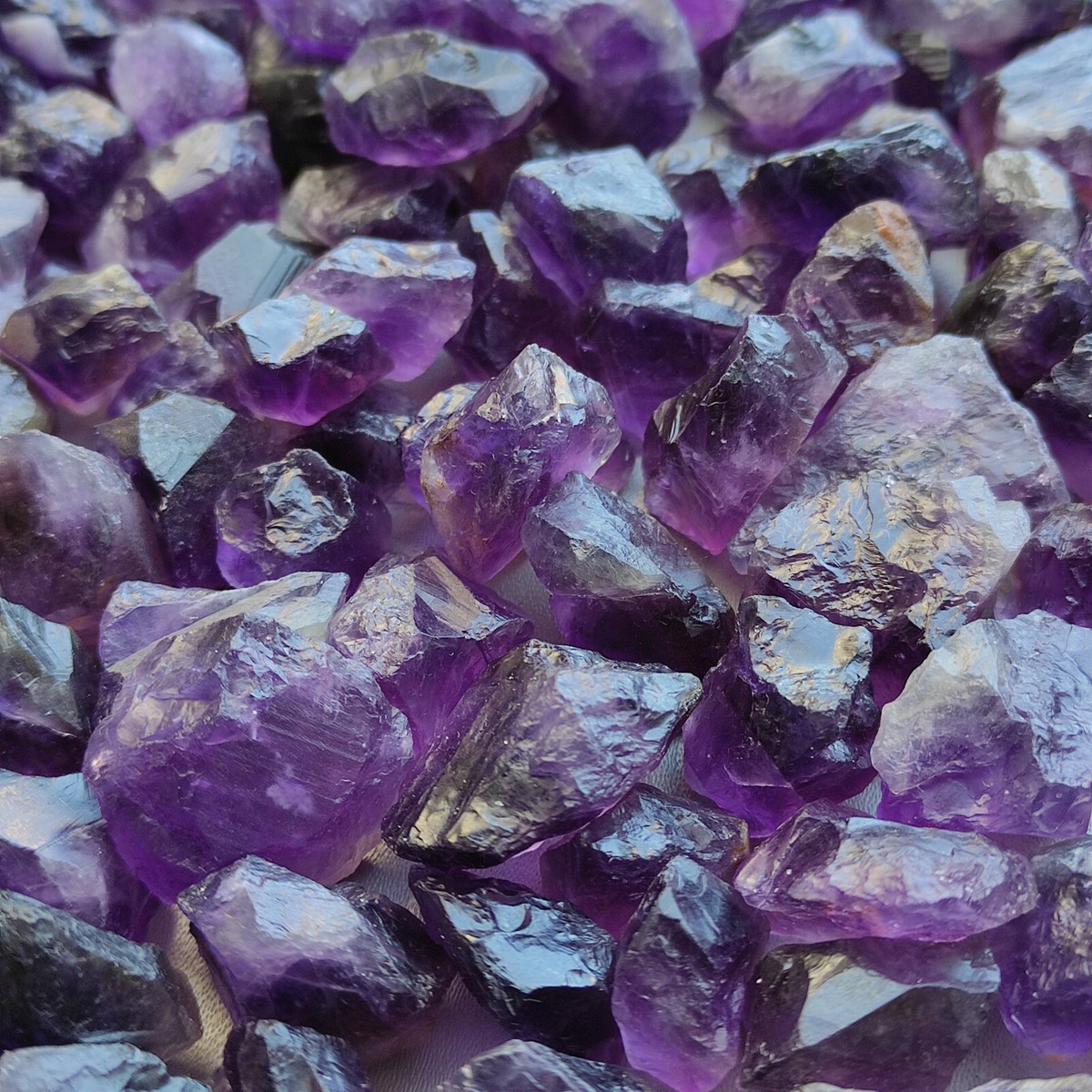 Amazing quality purple amethyst rough free sizes wholesale