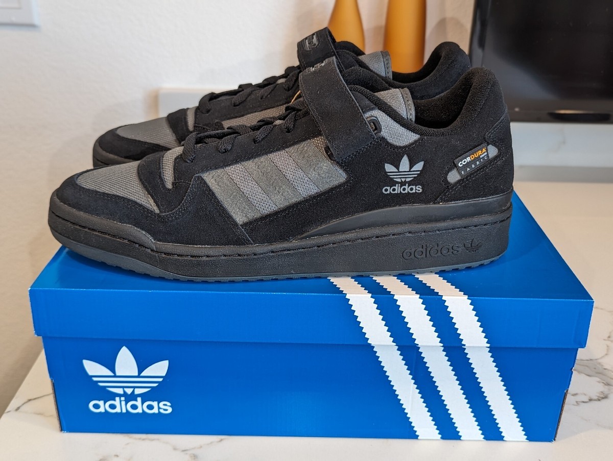 adidas forum low cordura black