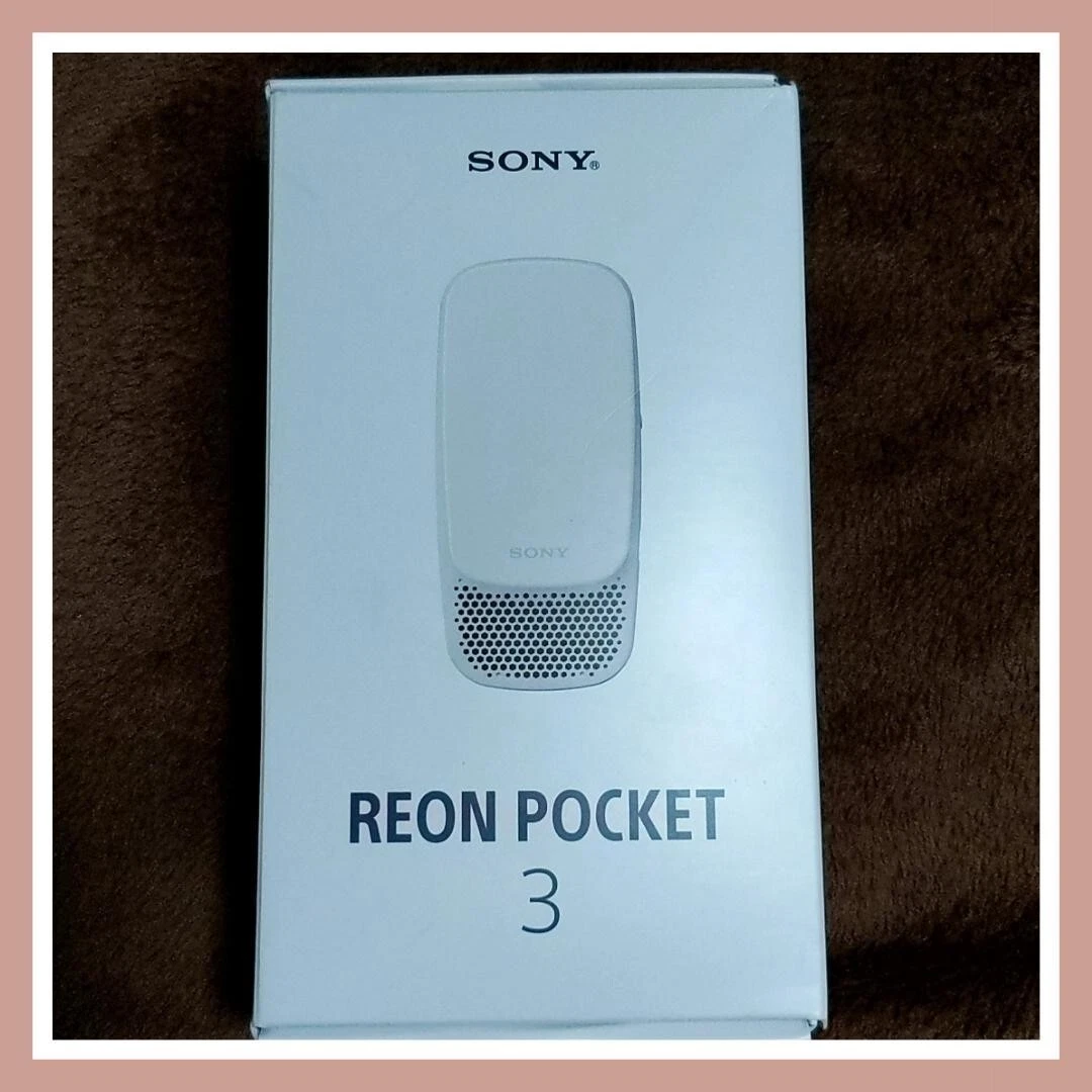 Sony Reon Pocket 3 RNP-3/W Wearable Neck Cooler Made in Japan New