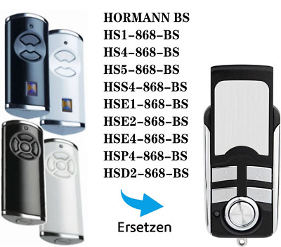 Hormann Fernbedienungssender 868MHz Sender HSE5 HSE4 HSE2 BS Schlüsselanhänger