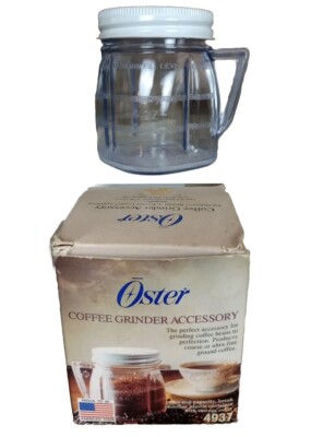 Oster Coffee Grinder Accessory for Osterizer Blender #4937 Break Resistant 
