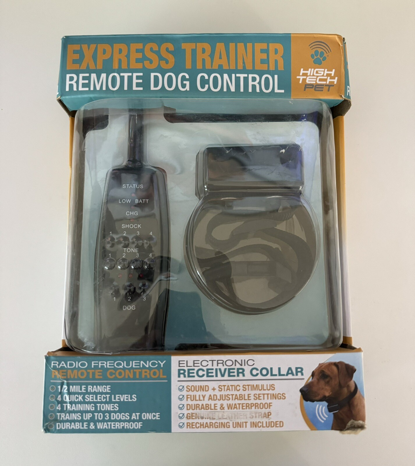 Pet Union Pet Tech Training Collar Pt0z1 Pettech Pt0z1 Premium Dog