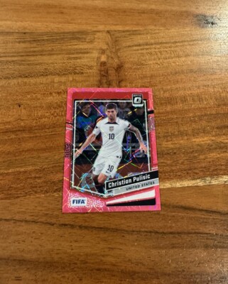 Christian Pulisic 2023-24 Panini Donruss Optic Pink Velocity Prizm