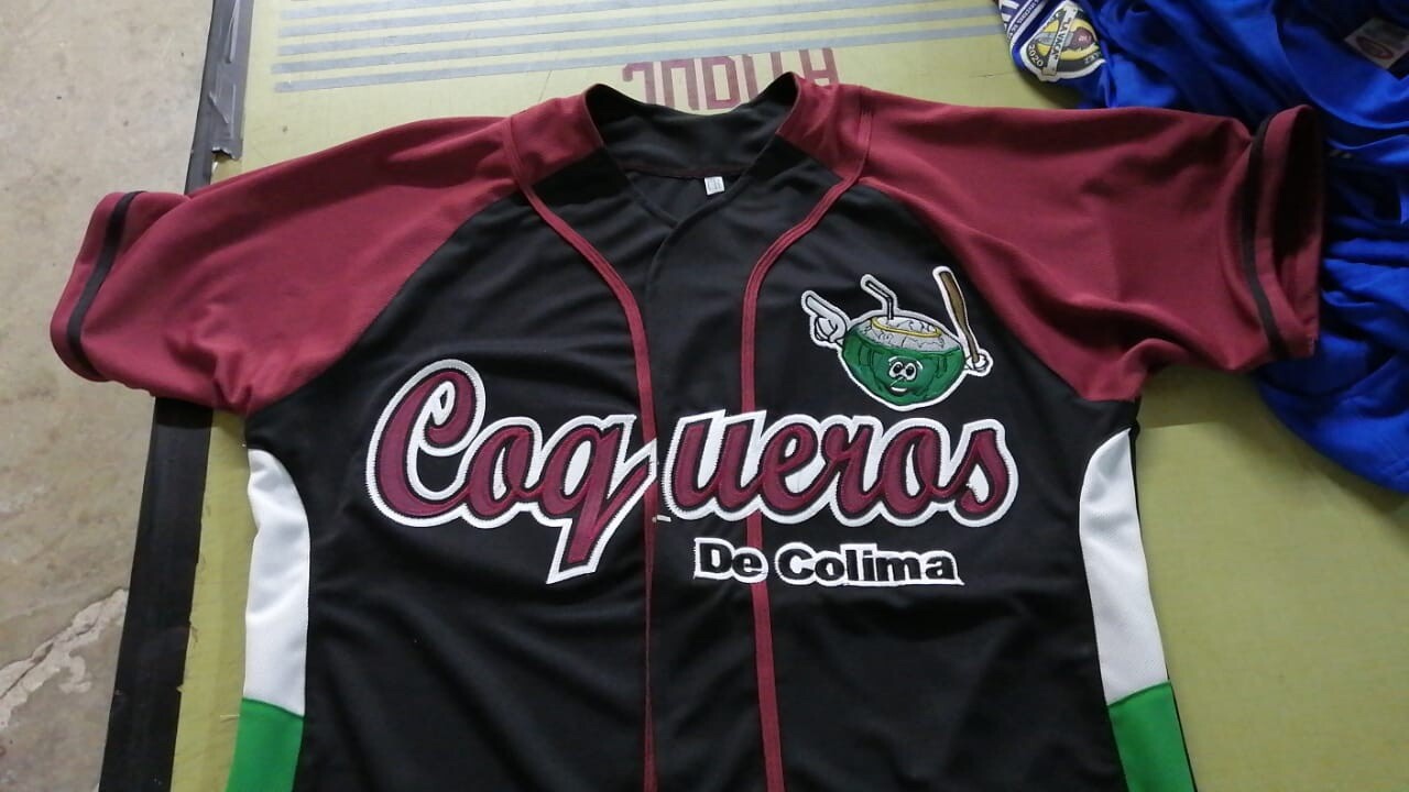 Colima Black/Green Jersey 3XL