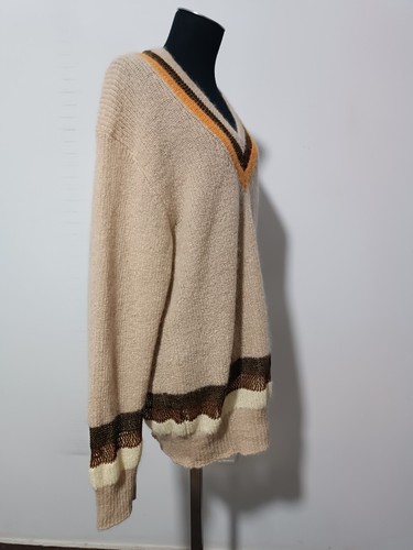 Maglione Wales Bonner unisex designer bambino mohair lino lana Volta Jazz #5/XL - Foto 15 di 20