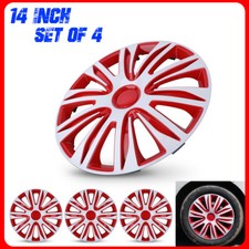 14 Inch Set Of 4 Wheel Covers Full Rim Snap On Hubcaps For R14 Tire Steel Kit 14 Inch Set Of 4 Wheel Covers Full Rim Snap On Hubcaps For R14 Tire Steel Kit