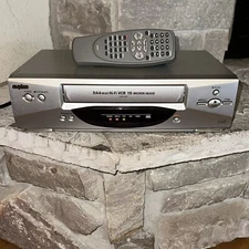 Tested Sanyo VHR-H531  19 Micron DA 4-Head VCR Recorder VHS Player + Remote