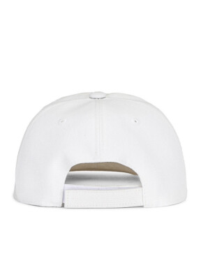 Stella McCartney Cotton Baseball Hat Frost White 57 Italy  display picture 3