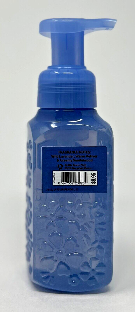 1 NEW BATH BODY WORKS LAVENDER VETIVER GENTLE CLEAN FOAMING 1 NEW BATH BODY WORKS LAVENDER VETIVER GENTLE CLEAN FOAMING