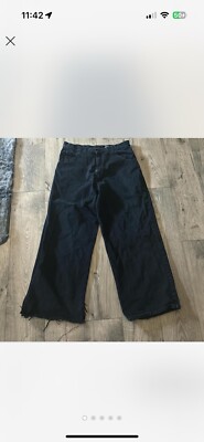 solo seymour jeans size 36 black baggy