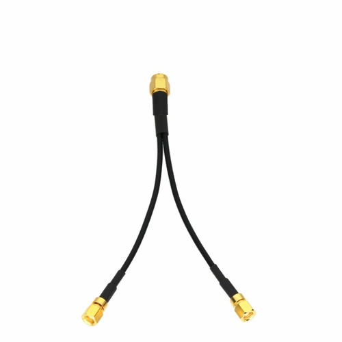 1x SMA auf 2x SMB Stecker/Buchse Sensor Verstärker Splitter/Combiner Y Adapter Kabel - Bild 8 von 9