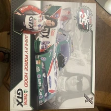 2010 Ashley Force Hood Castrol GTX Ford Mustang Funny Car NHRA Hero Card