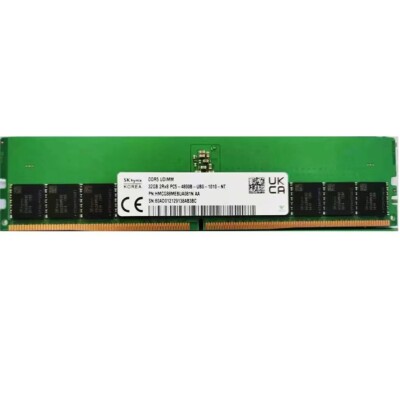 SK Hynix 32GB DDR5 DDR5 4800MHz PC5-38400 2RX8 UDIMM Memory Ram