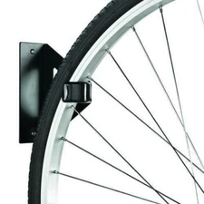 Single Steel Bicycle Hanger Wall or Ceiling Mount Bike Hook with Mounting Screws