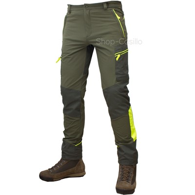 Pantaloni Uomo Softshell Elasticizzati - Cotone, Cargo, Per Lavoro, Caccia E Trekking - Foto 14