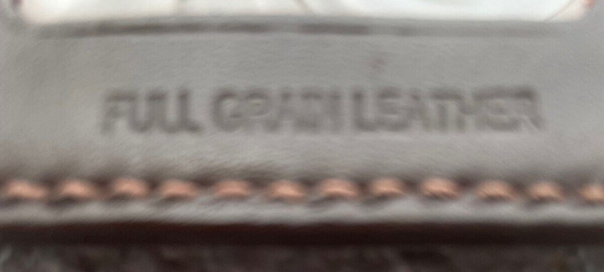 Stafford Brown Full Grain Leather Front Pocket Wallet