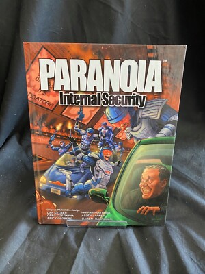 Paranoia RPG: Internal Security (Mongoose, 2009, Near Mint)