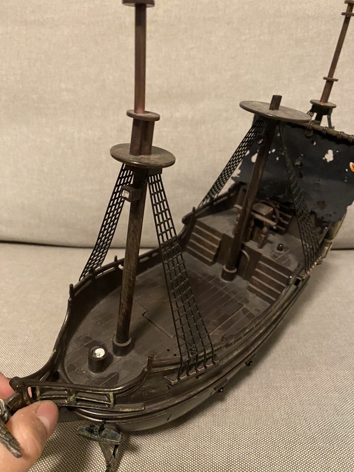RARE Disney Pirates Of The Caribbean At Worlds End Black Pearl Ship FOR ...