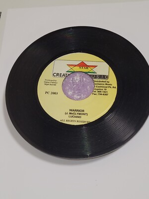 Luciano - Warrior  (7'' Vinyl) - Star Creative Music Label (2003)