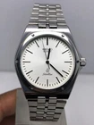 Vintage Seiko SiverWave 6030-7050 White Dial Quartz Men's Wristwatch