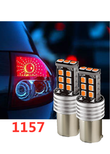 2 pcs LED Red Rear Brake Bulb for Holden Commodore VTVXVYVZ VE - Picture 9 of 14