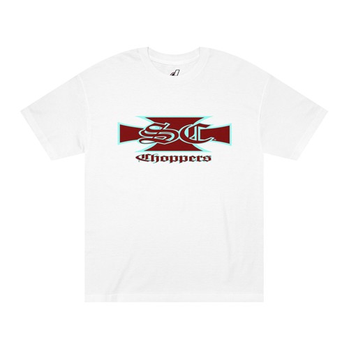 So Cal Choppers Tee with Choppers Design, Retro Graphic T-Shirt, Motorcycle - Picture 6 of 9