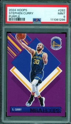 Stephen Curry Card 2024-25 Hoops Purple (pop 1) #282 PSA 9 | eBay
