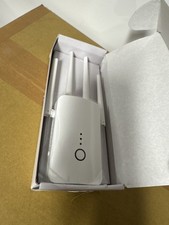 WiFi Extender Signal Booster 2.4GHz 300Mbps WiFi Booster for Home, Open Box, New