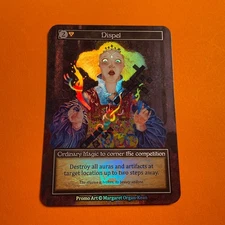 Dispel *FOIL PROMO* Sorcery: Contested Realm - Alt Art - Margaret Organ-Kean