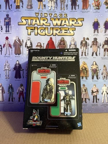 Star Wars Vintage Collection 30th Ann. Foil Bounty Hunters Box Set 4-LOM Zuckuss