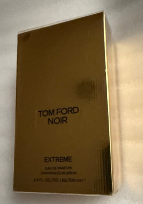 New In Box Genuine Tom Ford Noir Extreme Men Eau De Parfum Spray 3.4 oz 100ml